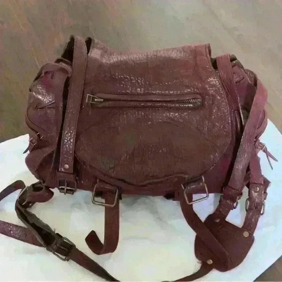 Jerome Dreyfuss Handbags - Leather Messenger Bag Crossbody Flap Over Purse Shoulder Bag Satchel